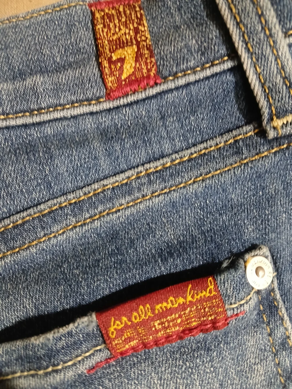 7 For All Mankind casual mid
